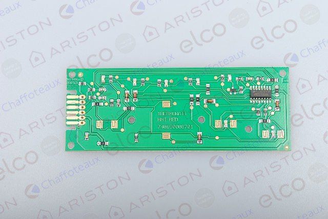 CIRCUITO ELECTRONICO DISPLAY TERMO ARISTON PRO ECO 65108273